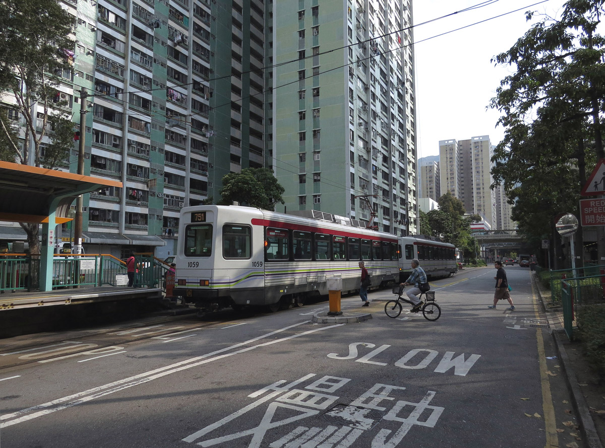 Hong Kong, Comeng Phase I LRV (mod. UGL) # 1059
