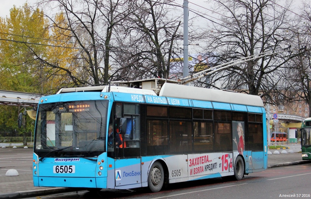 Москва, Тролза-5265.00 «Мегаполис» № 6505