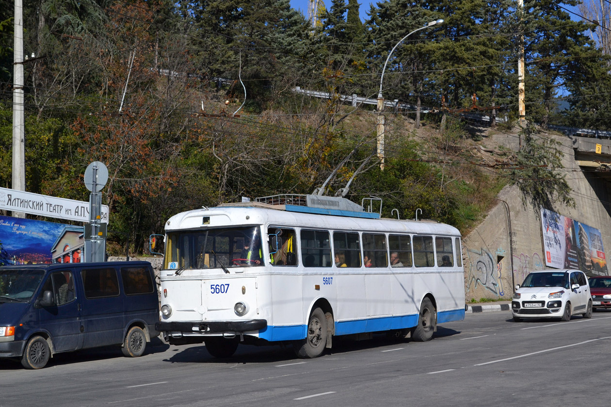 Крымский троллейбус, Škoda 9Tr24 № 5607