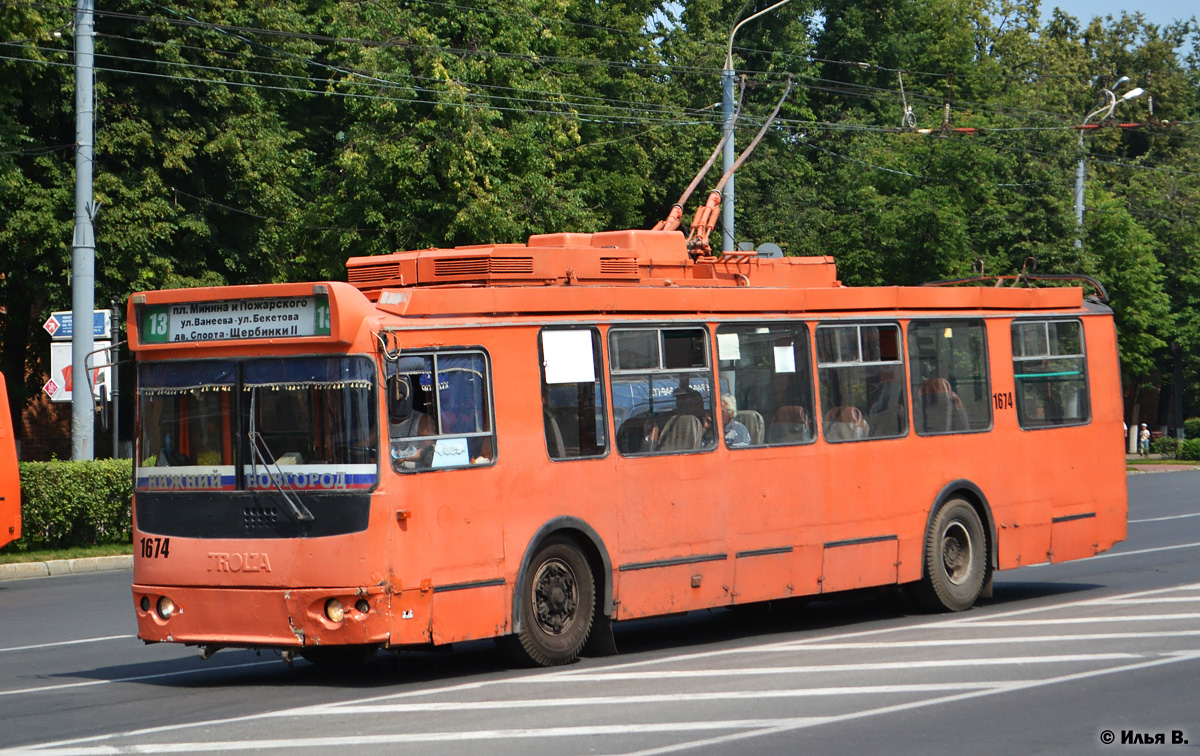 Нижний Новгород, ЗиУ-682Г-016.03 № 1674