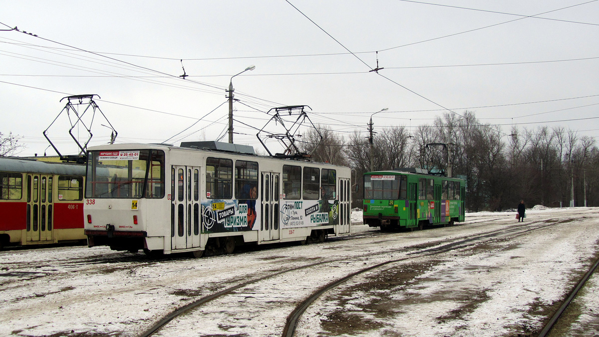 Tula, Tatra T6B5SU č. 338; Tula, Tatra T6B5SU č. 358