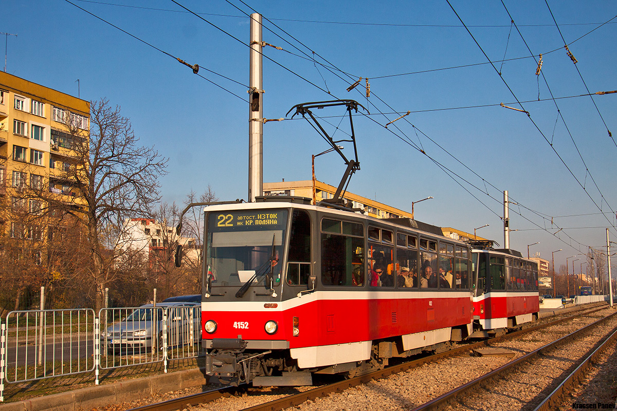 София, Tatra T6A5 № 4152