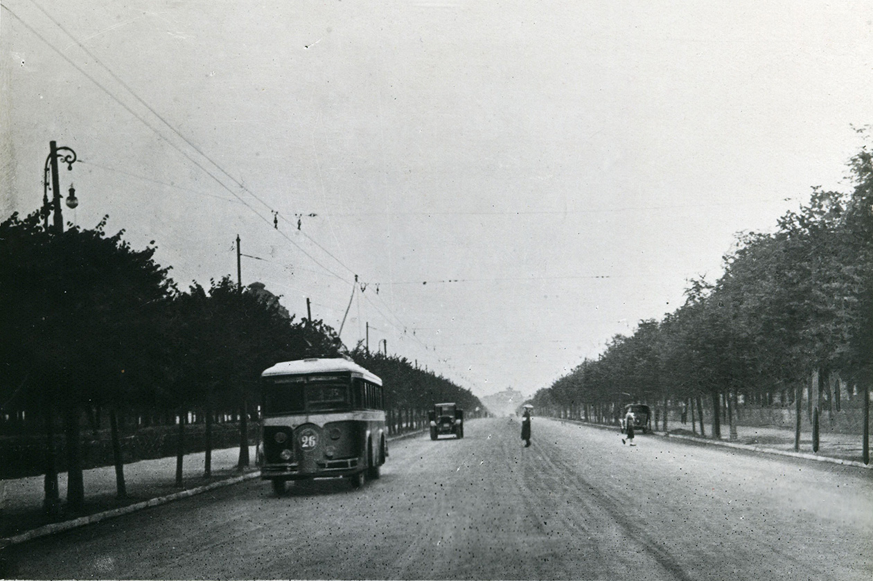 Maskva, LK-4 nr. 26; Maskva — Historical photos — Tramway and Trolleybus (1921-1945)
