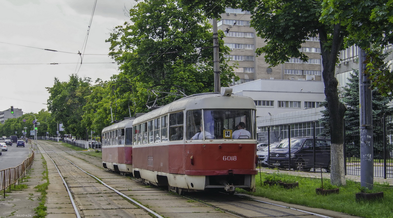Киев, Tatra T3SU № 6018