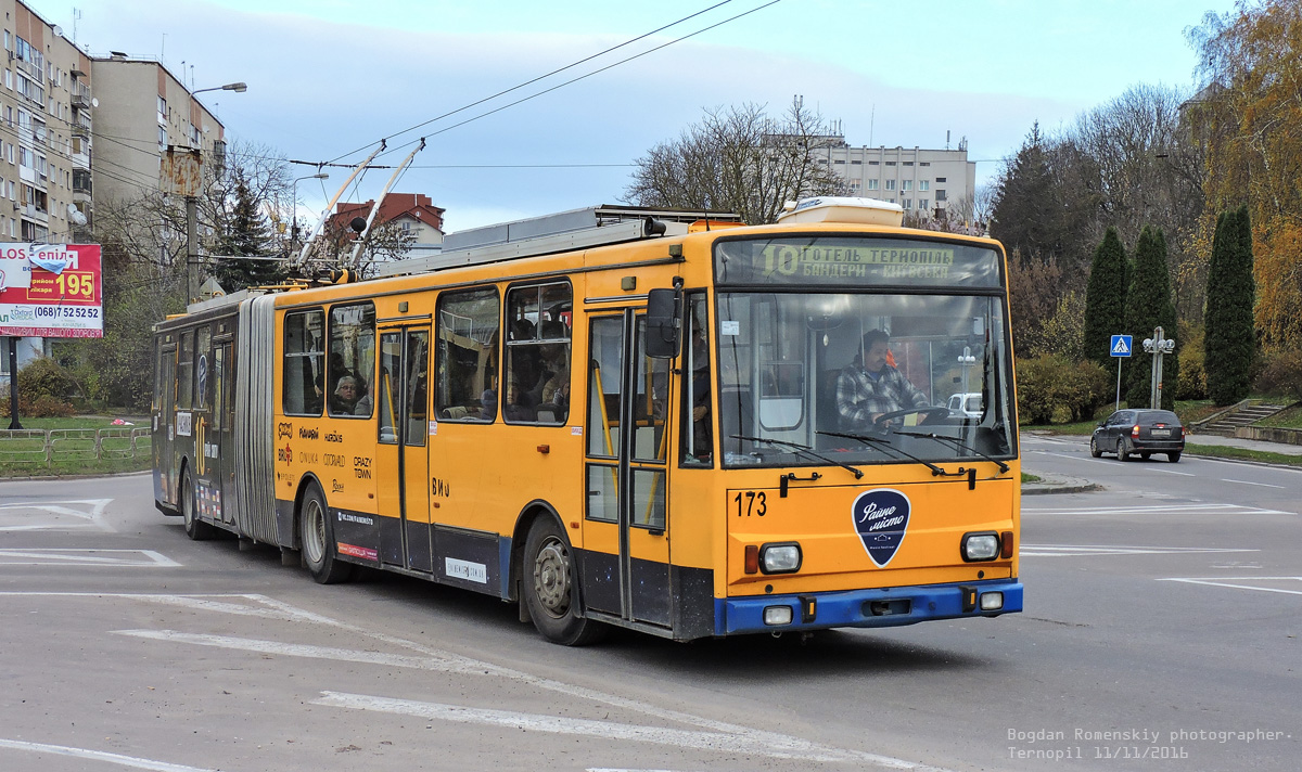 Тернополь, Škoda 15Tr13/6M № 173