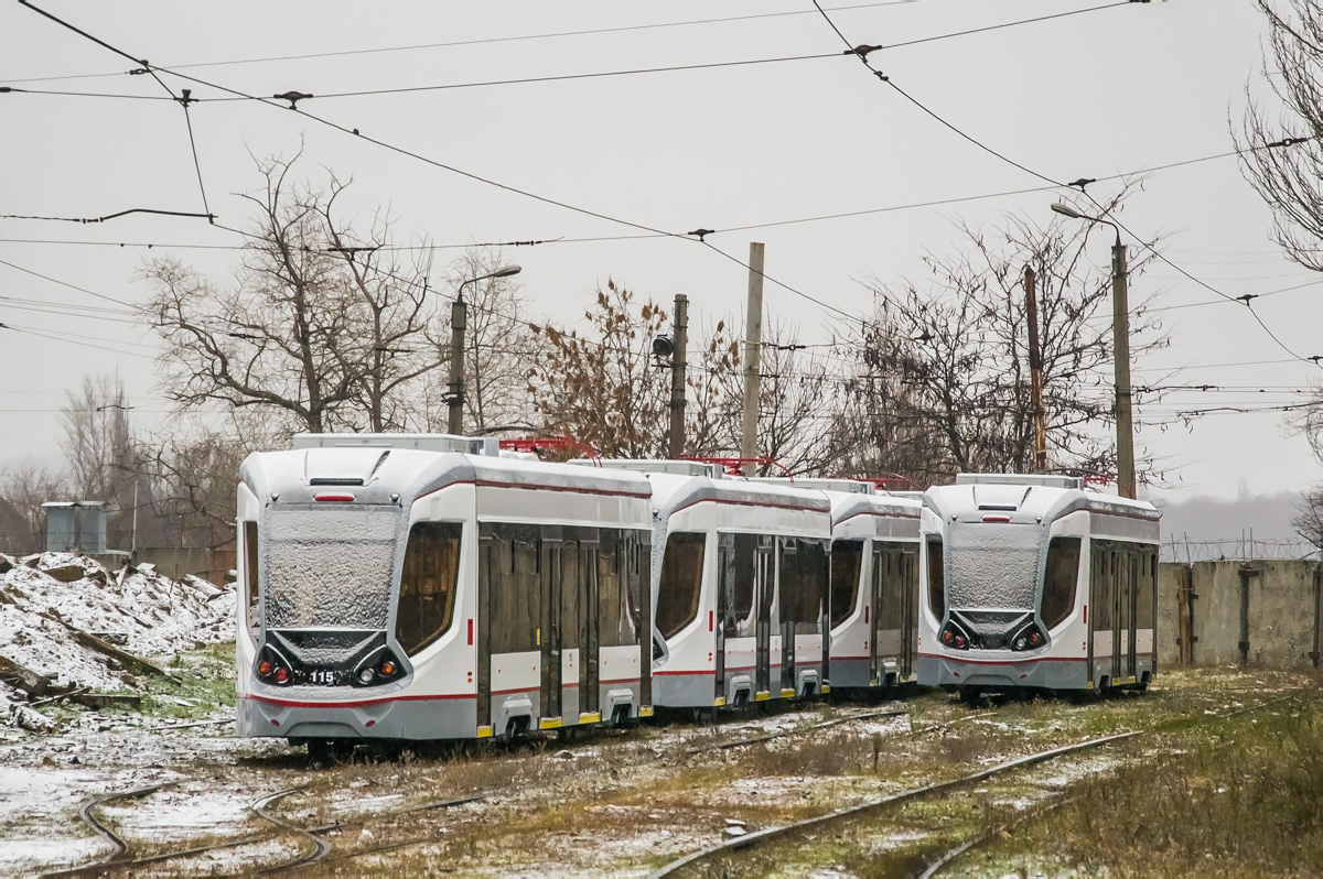 Ростов-на-Дону, 71-911E «City Star» № 115; Ростов-на-Дону — Новые трамваи Ростов-на-Дону, 71-911E «City Star» № 115; Ростов-на-Дону — Новые трамваи