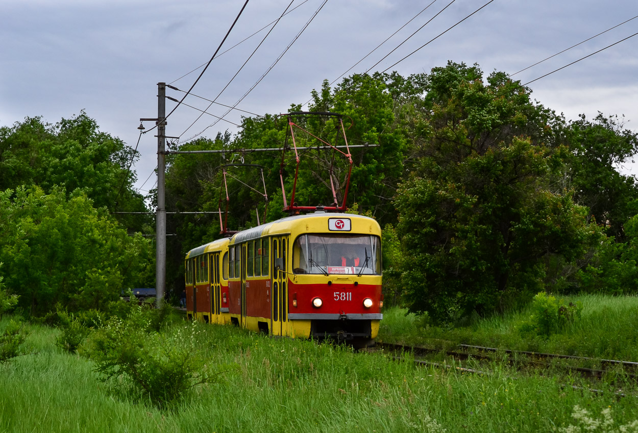 Volgograd, Tatra T3SU # 5811