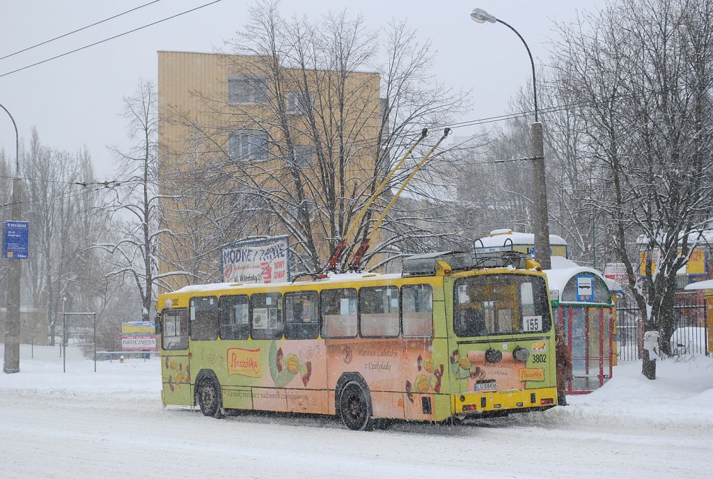 Люблин, Jelcz/KPNA PR110E № 3802