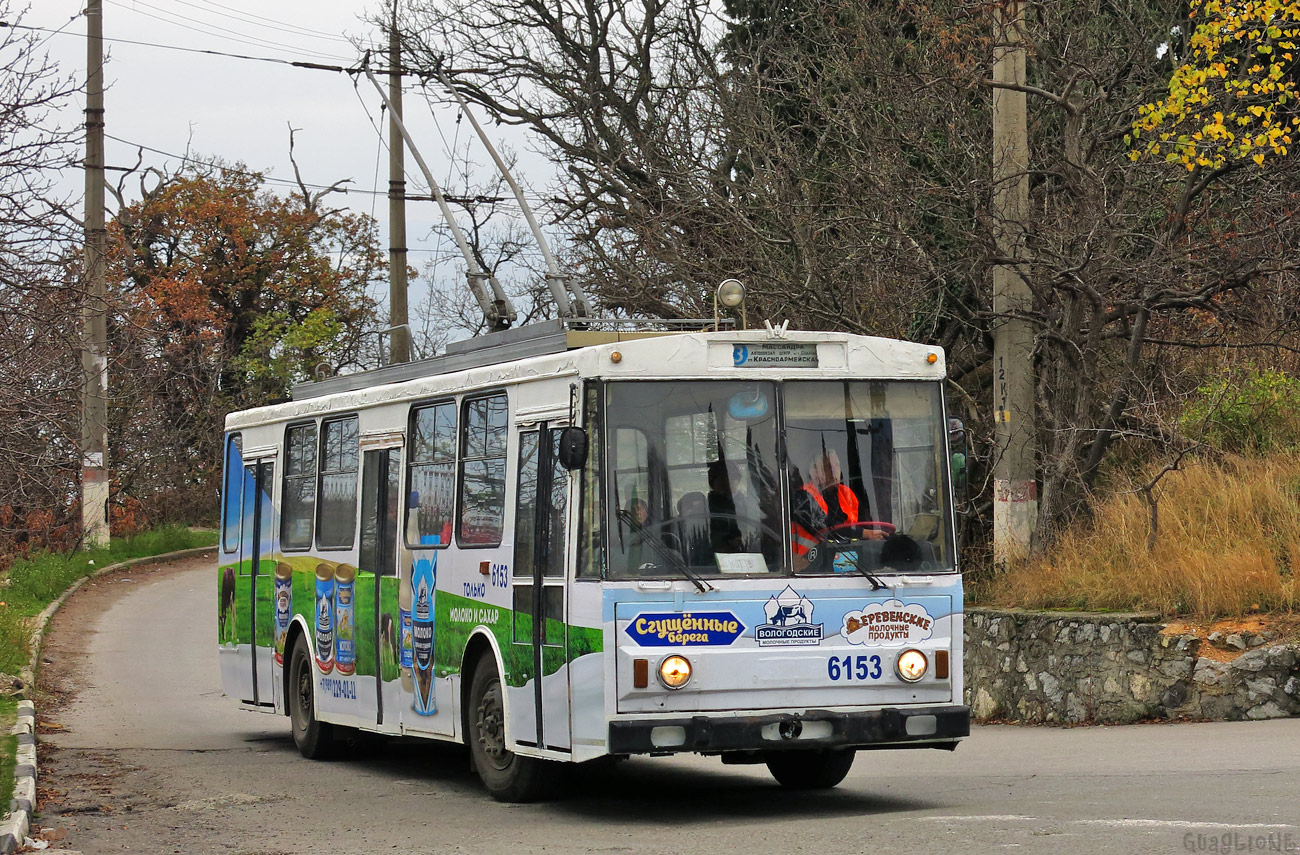 Крымский троллейбус, Škoda 14Tr11/6 № 6153
