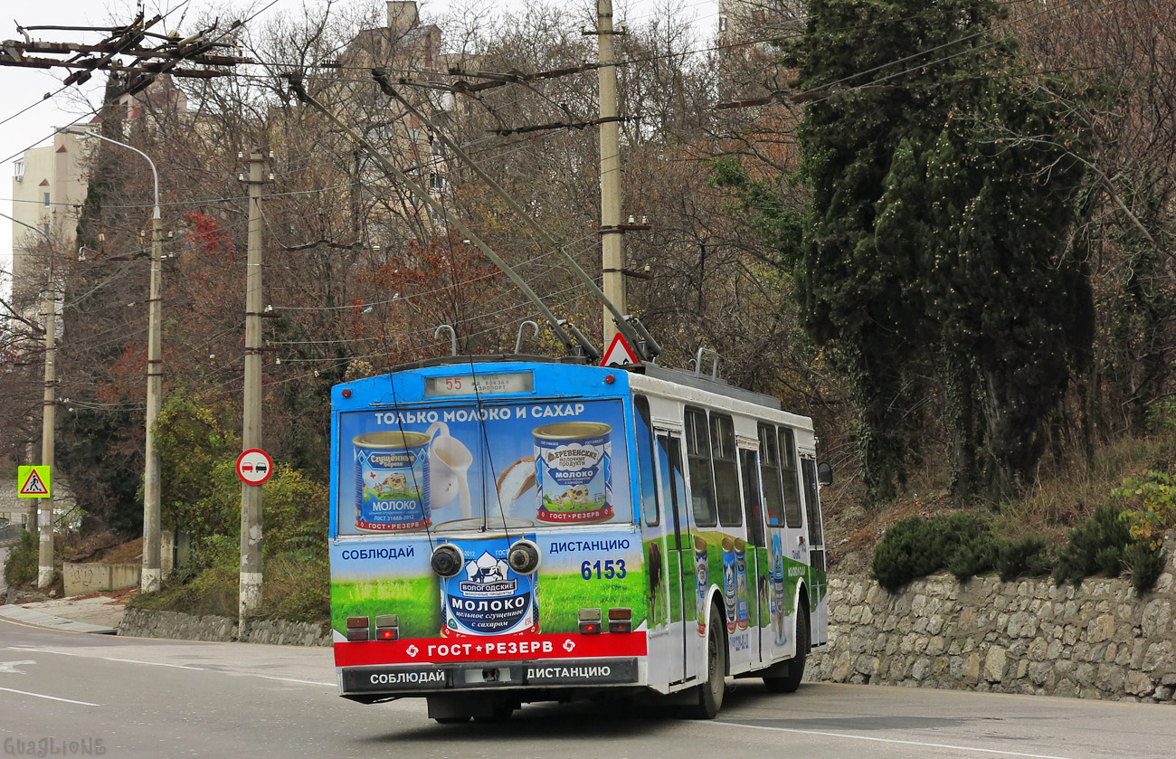 Крымский троллейбус, Škoda 14Tr11/6 № 6153