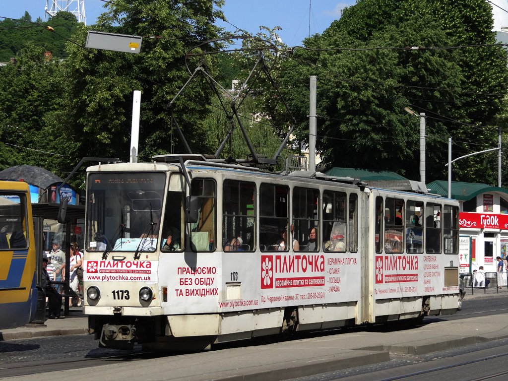 Львов, Tatra KT4SU № 1173