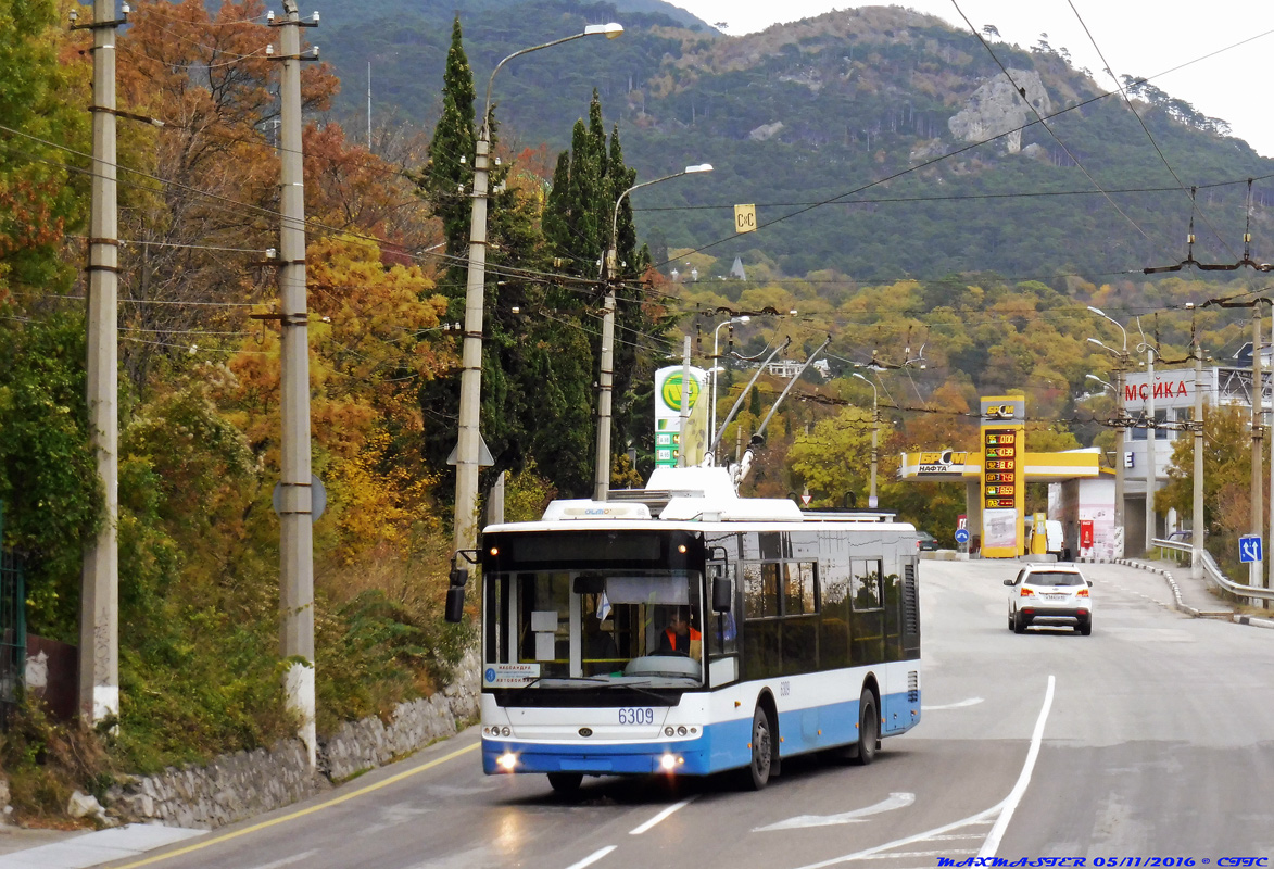 Крымский троллейбус, Богдан Т60111 № 6309
