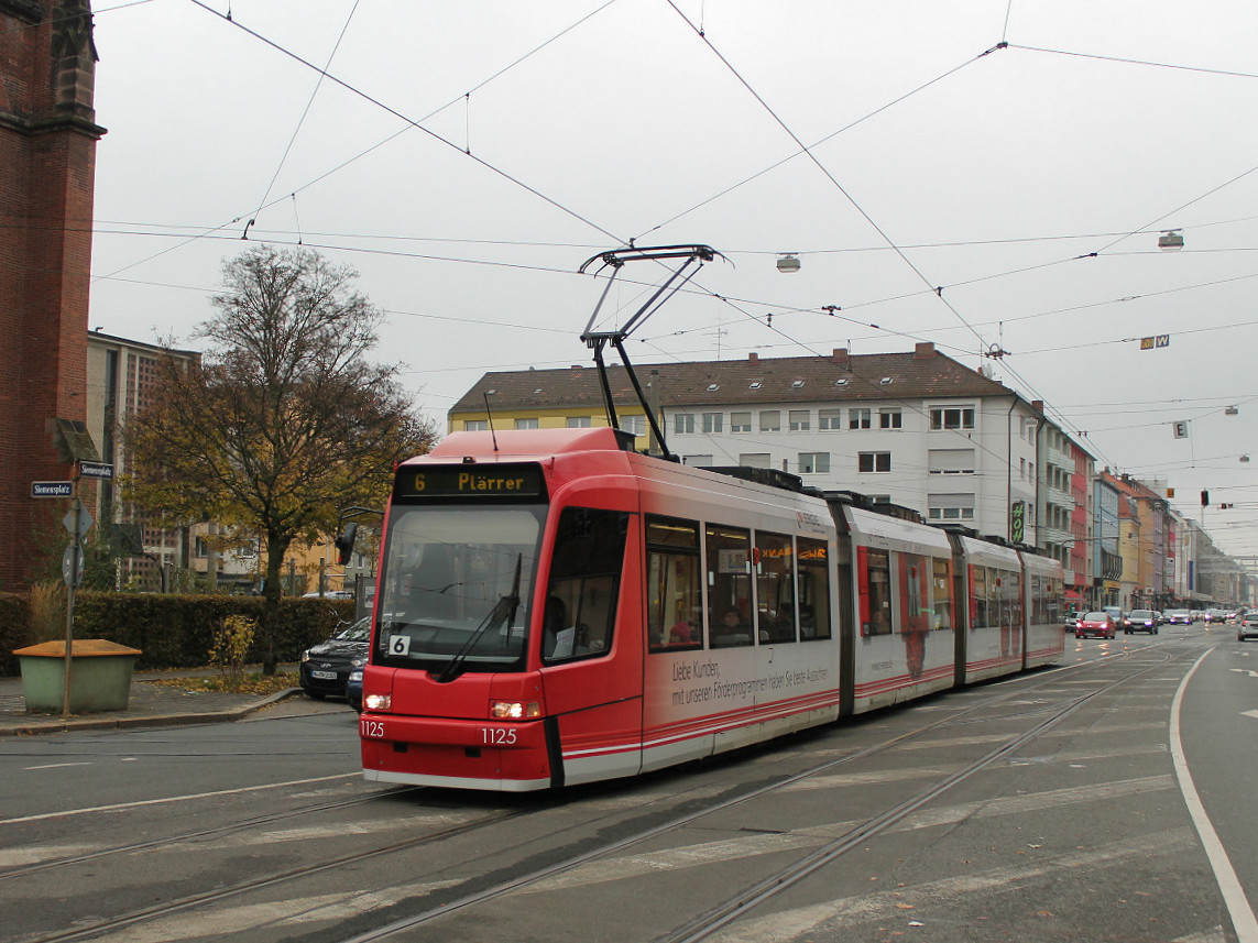 Нюрнберг, Adtranz GT8N2 № 1125