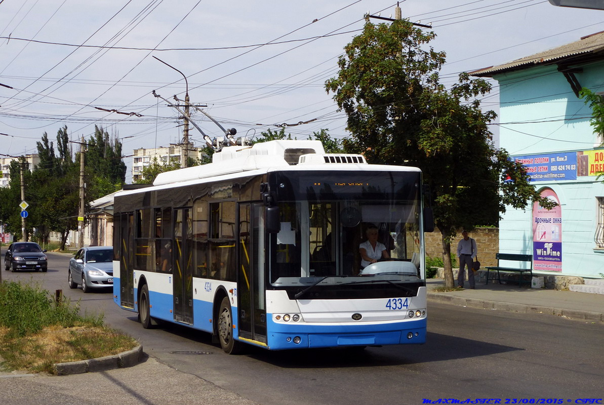 Крымский троллейбус, Богдан Т70110 № 4334