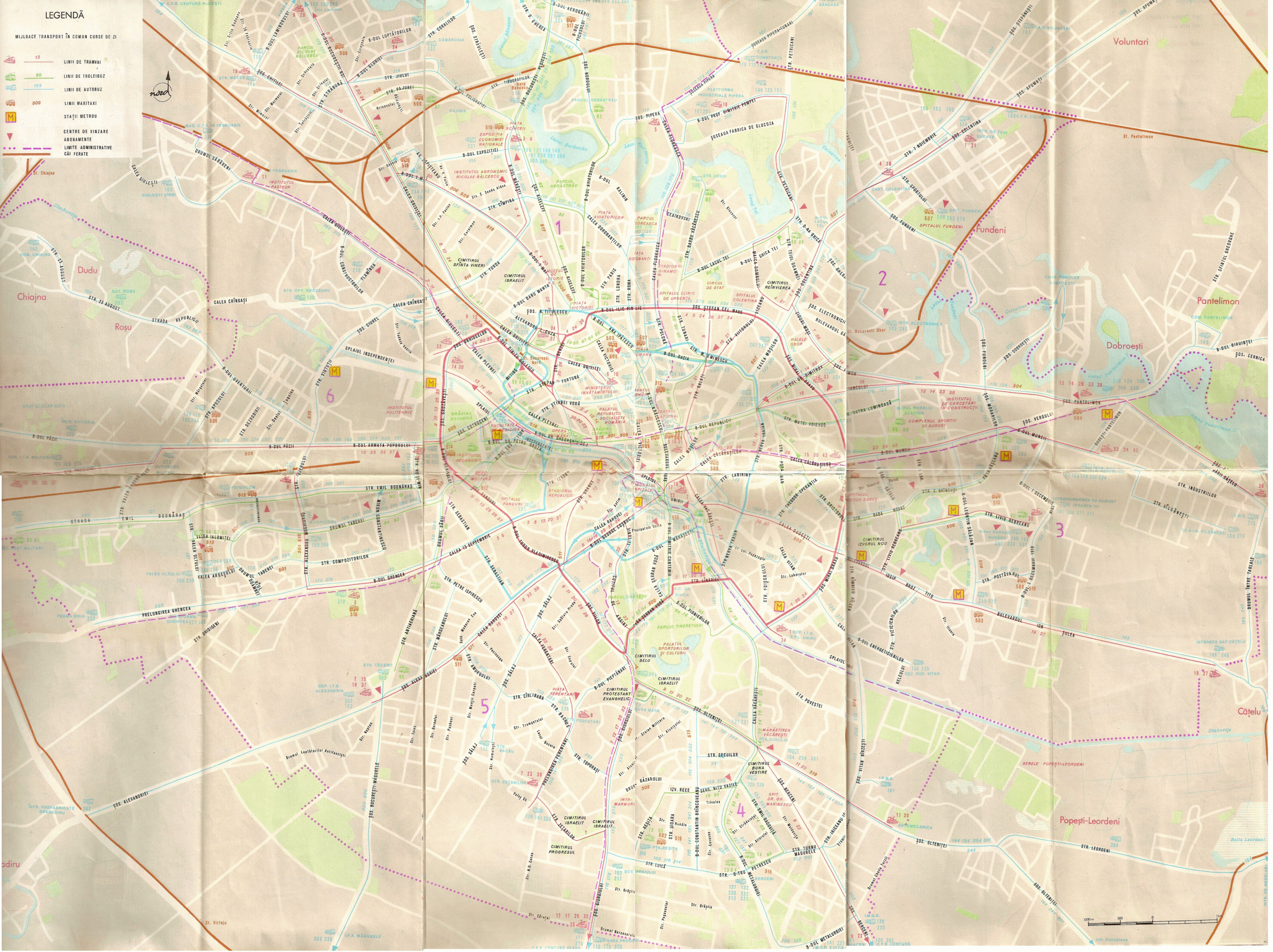 Бухарест — Схемы