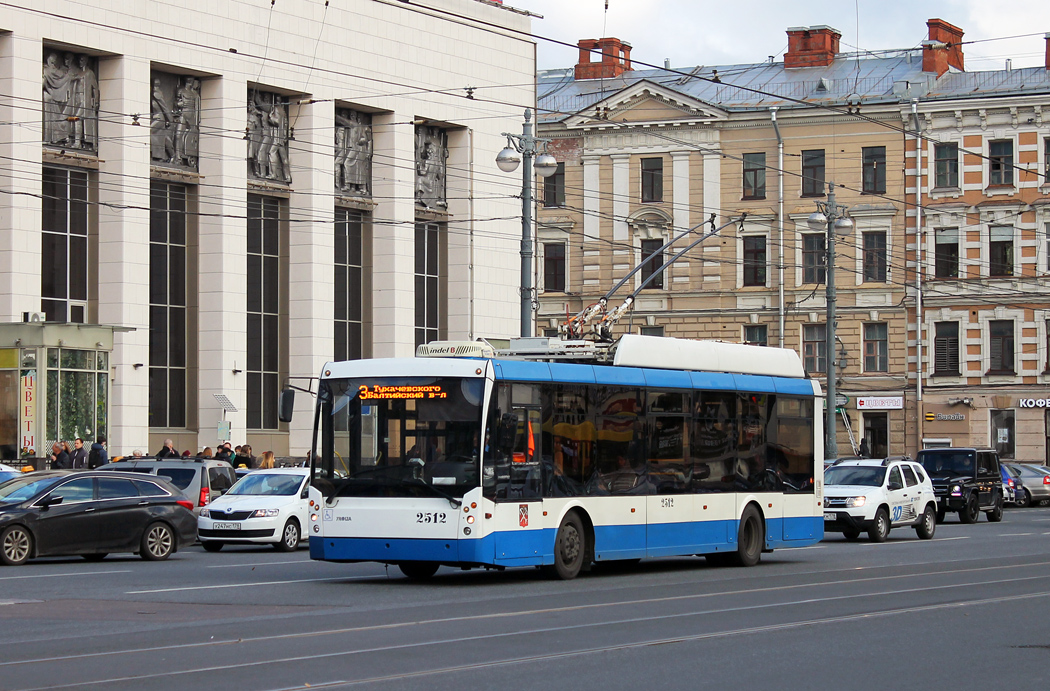 Санкт-Петербург, Тролза-5265.00 «Мегаполис» № 2512