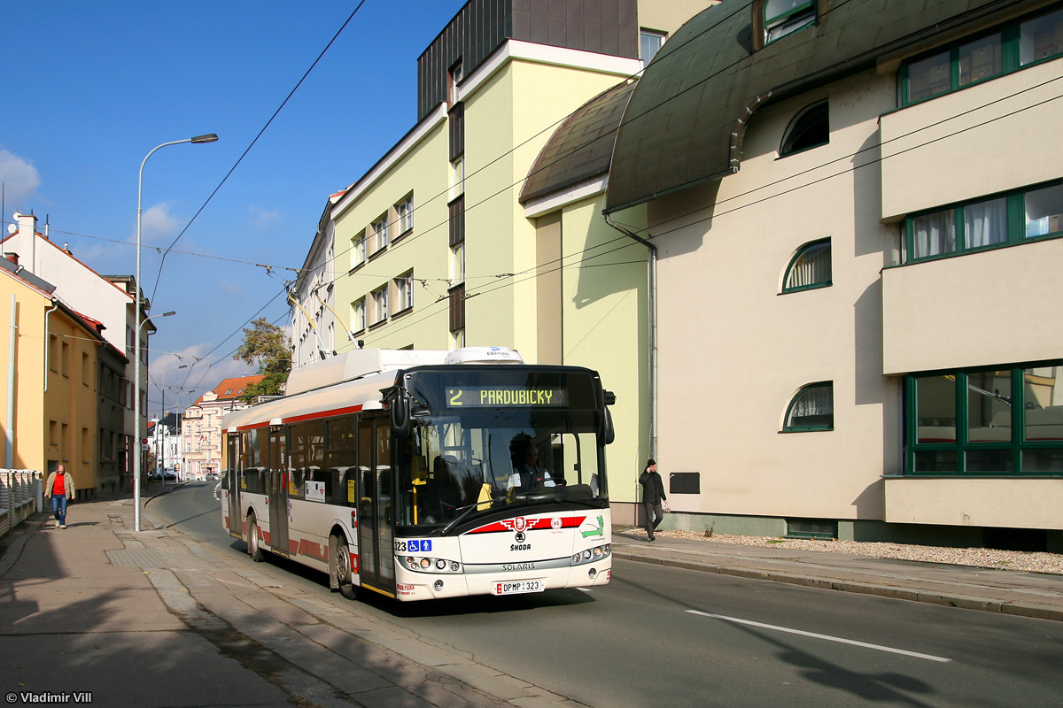 Пардубице, Škoda 26Tr Solaris III № 323