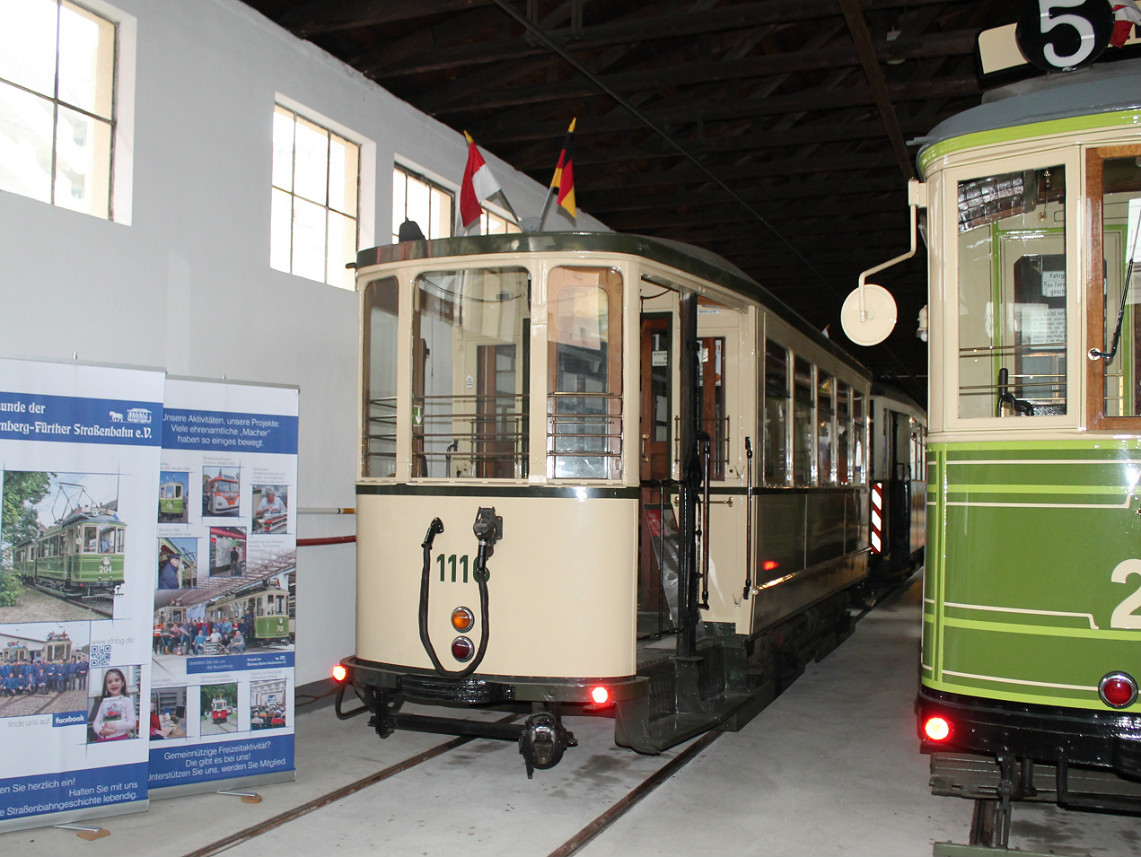 Nuremberg, MAN 2-axle trailer car # 1116 Nuremberg, MAN 2-axle trailer car # 1116