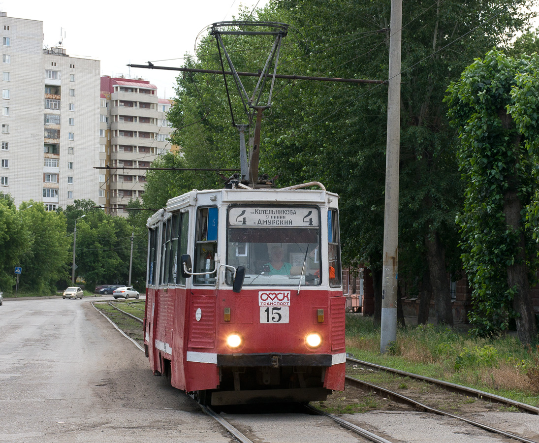 Омск, 71-605 (КТМ-5М3) № 15