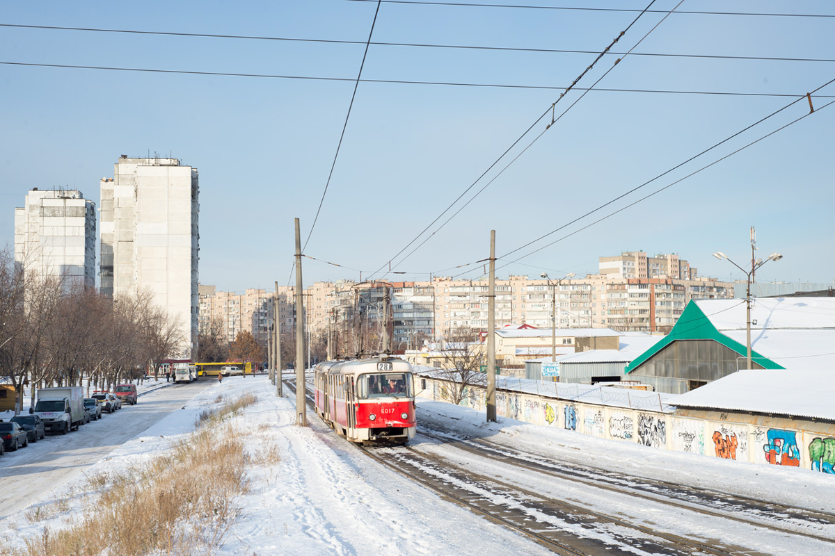 Киев, Tatra T3SU № 6017