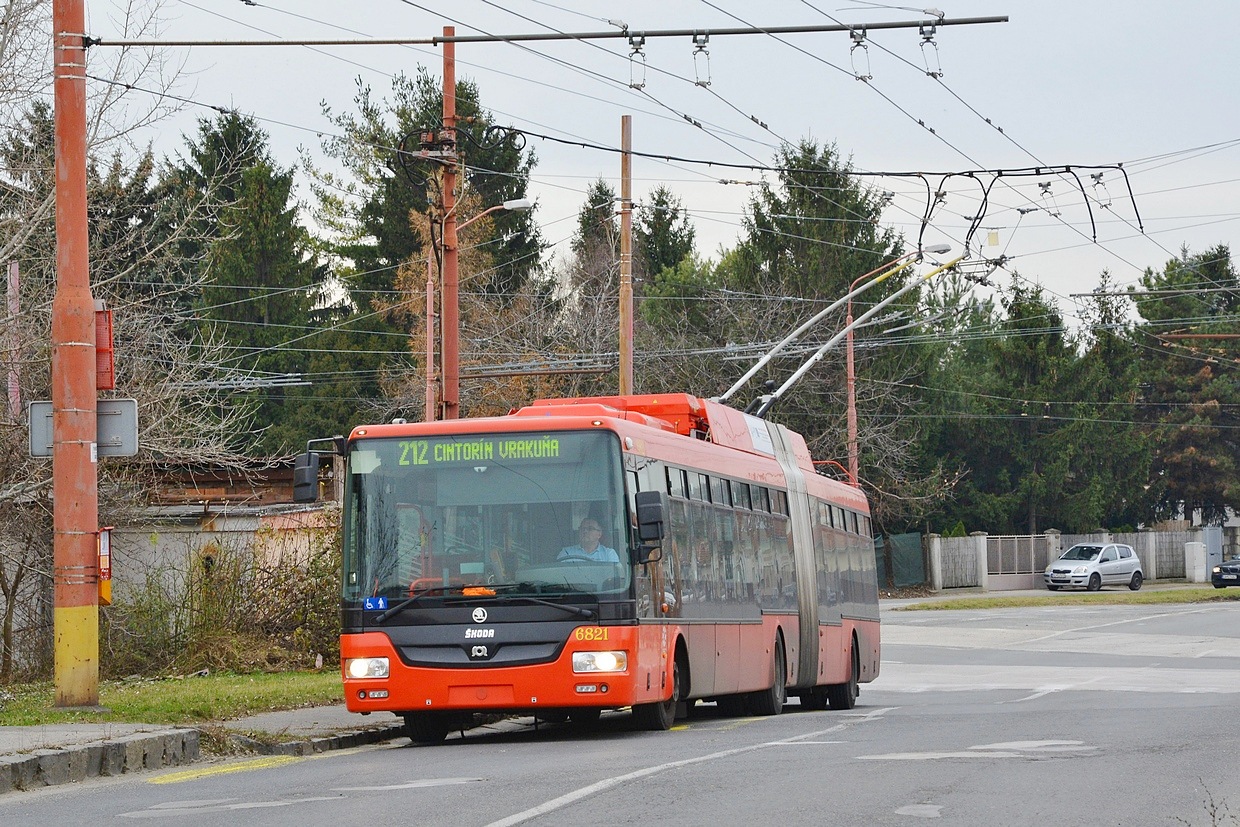Братислава, Škoda 31Tr SOR № 6821