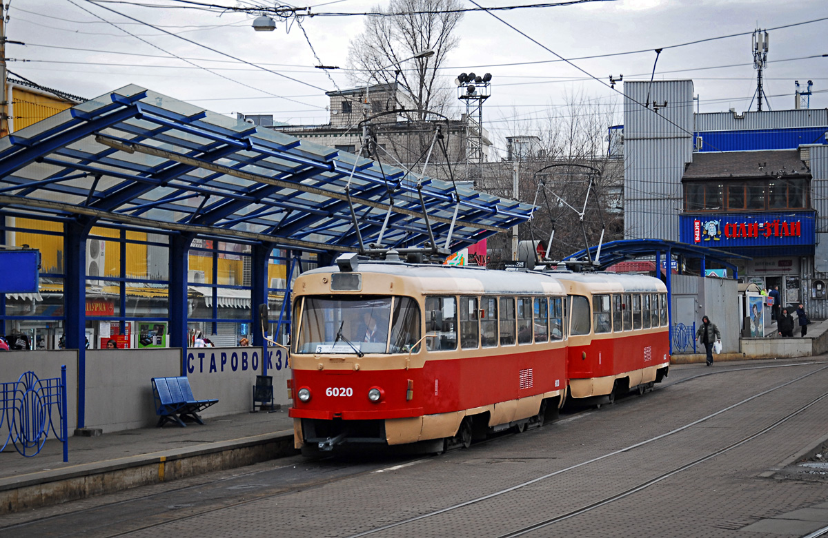 Киев, Tatra T3SU № 6020