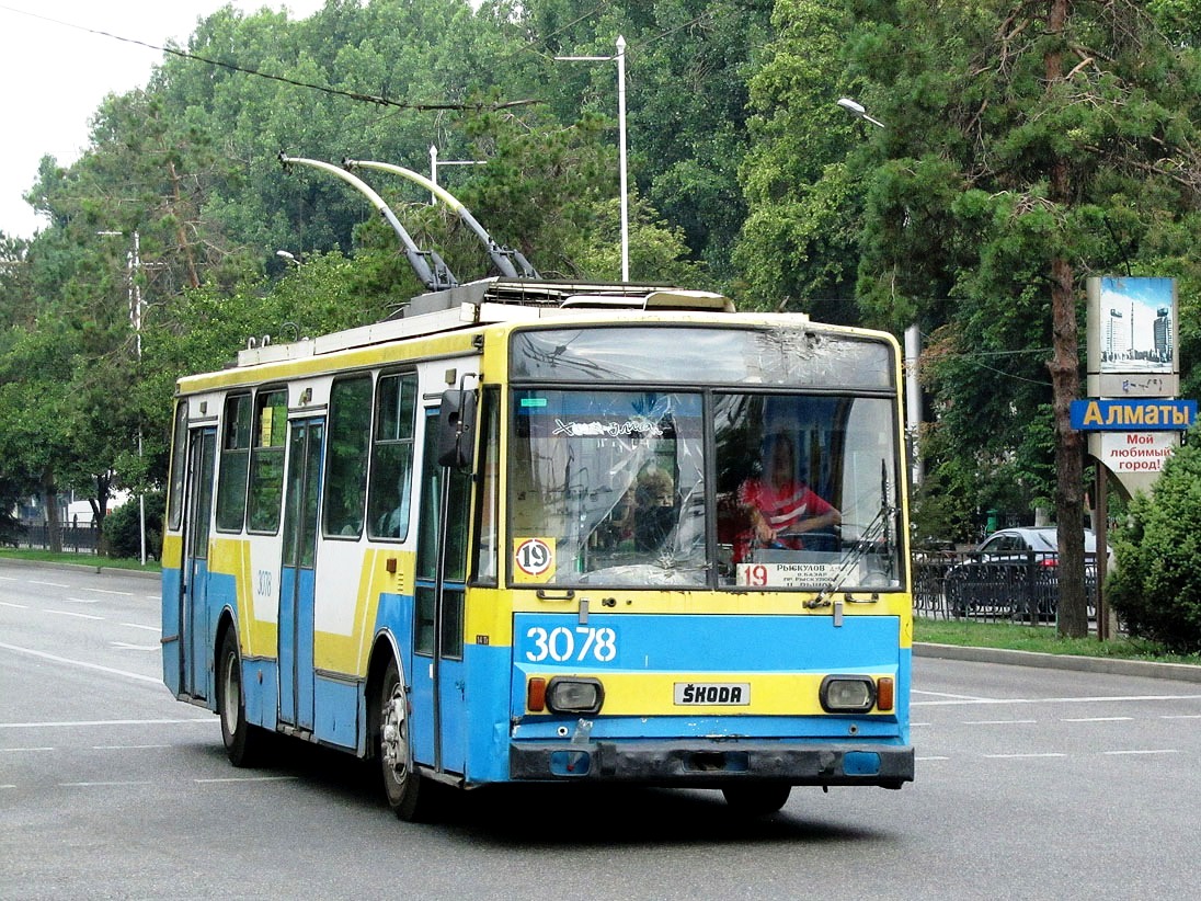 Алматы, Škoda 14Tr13/6M № 3078