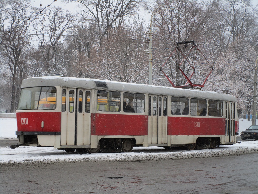 Днепър, Tatra T3SU № 1201