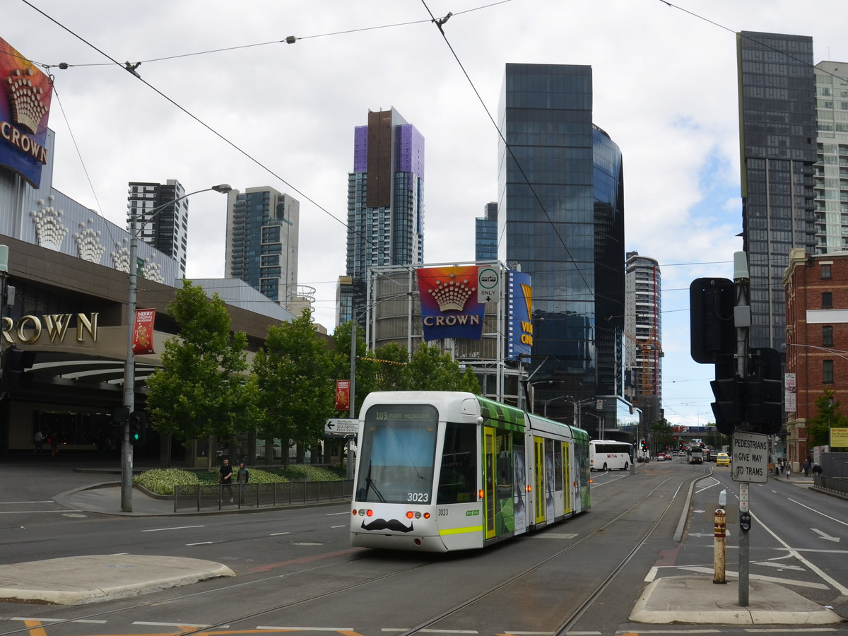 Мельбурн, Alstom Citadis 202 № 3023