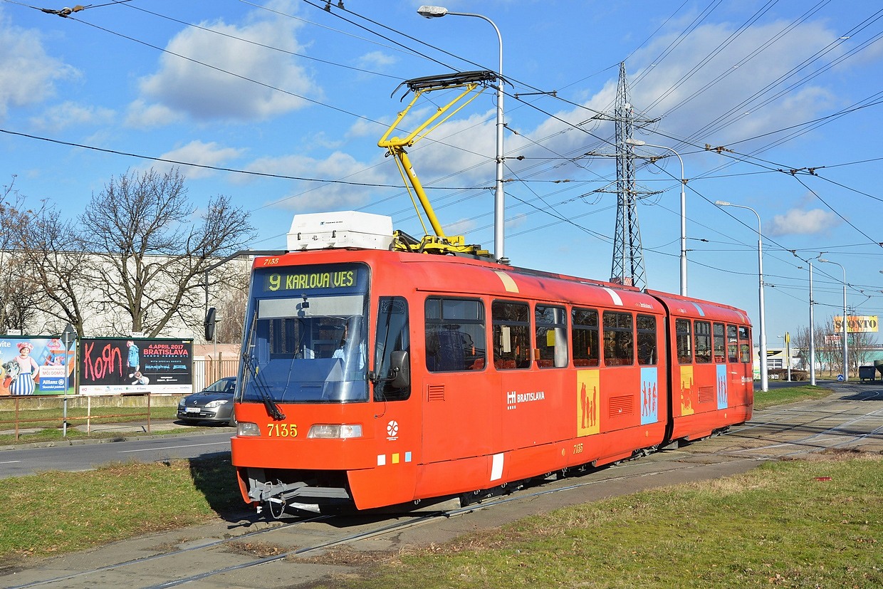Bratislava, Tatra K2S № 7135