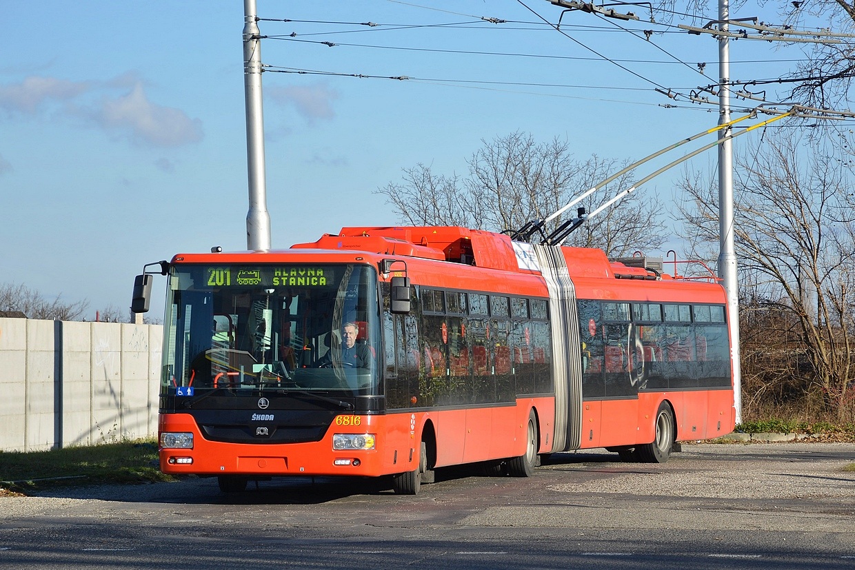 Братислава, Škoda 31Tr SOR № 6816