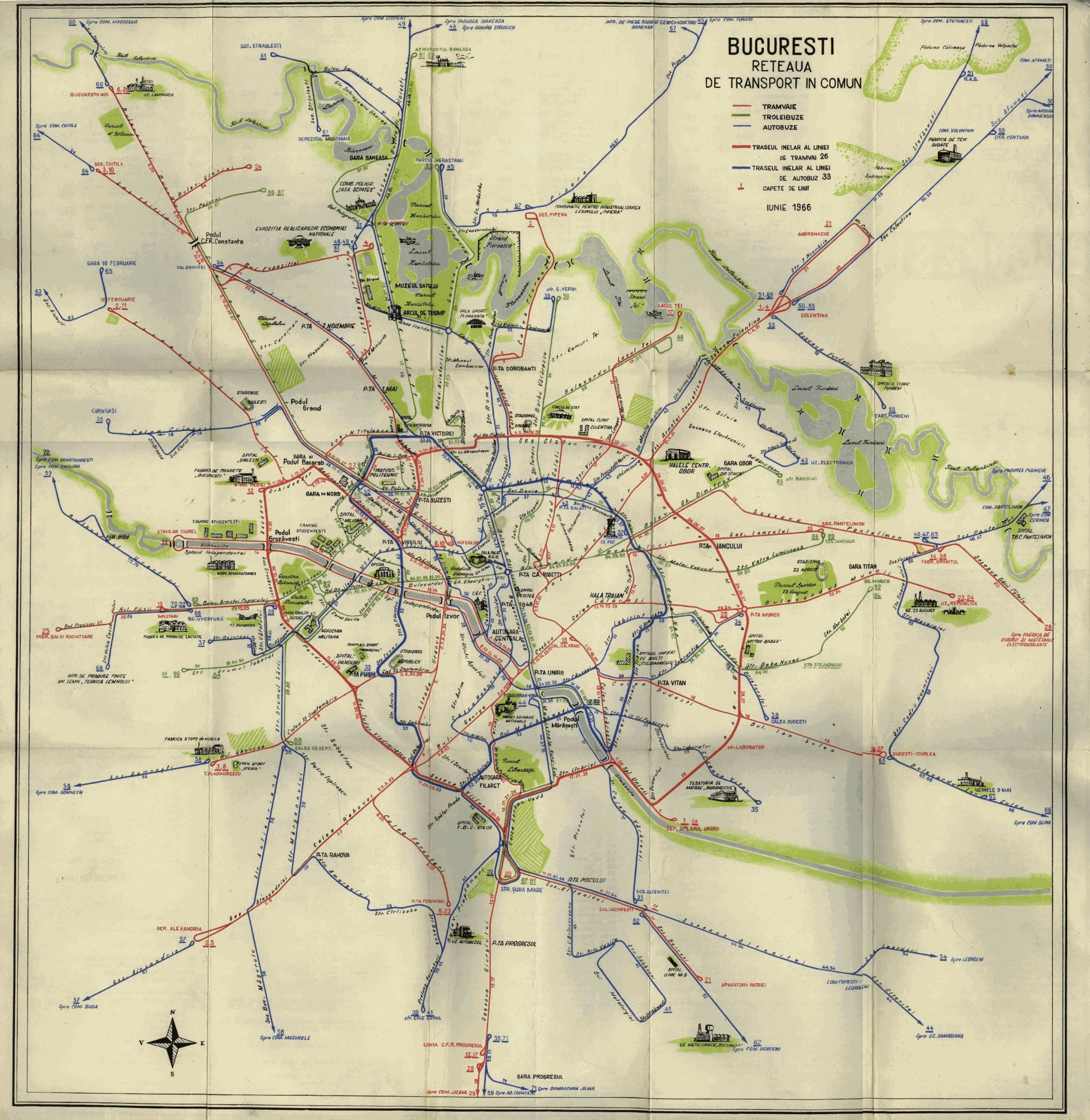 ბუქარესტი — Maps