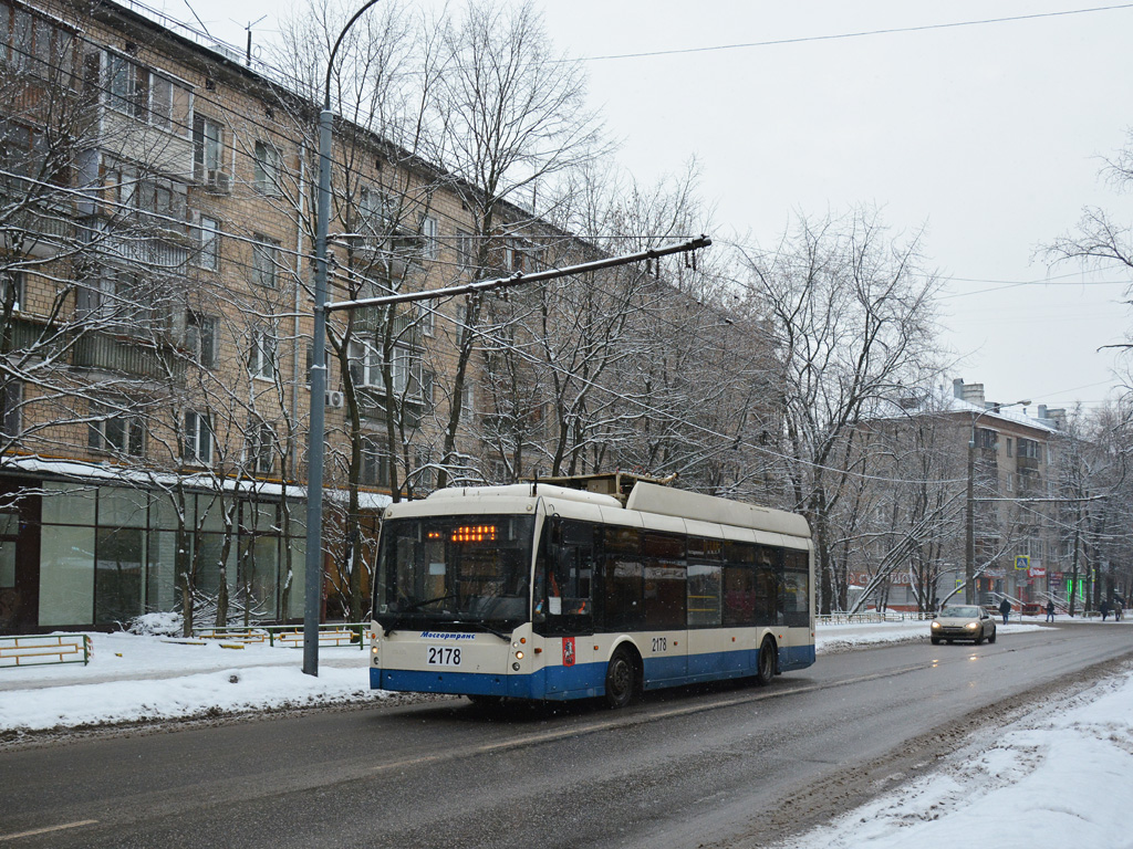 Москва, Тролза-5265.00 «Мегаполис» № 2178