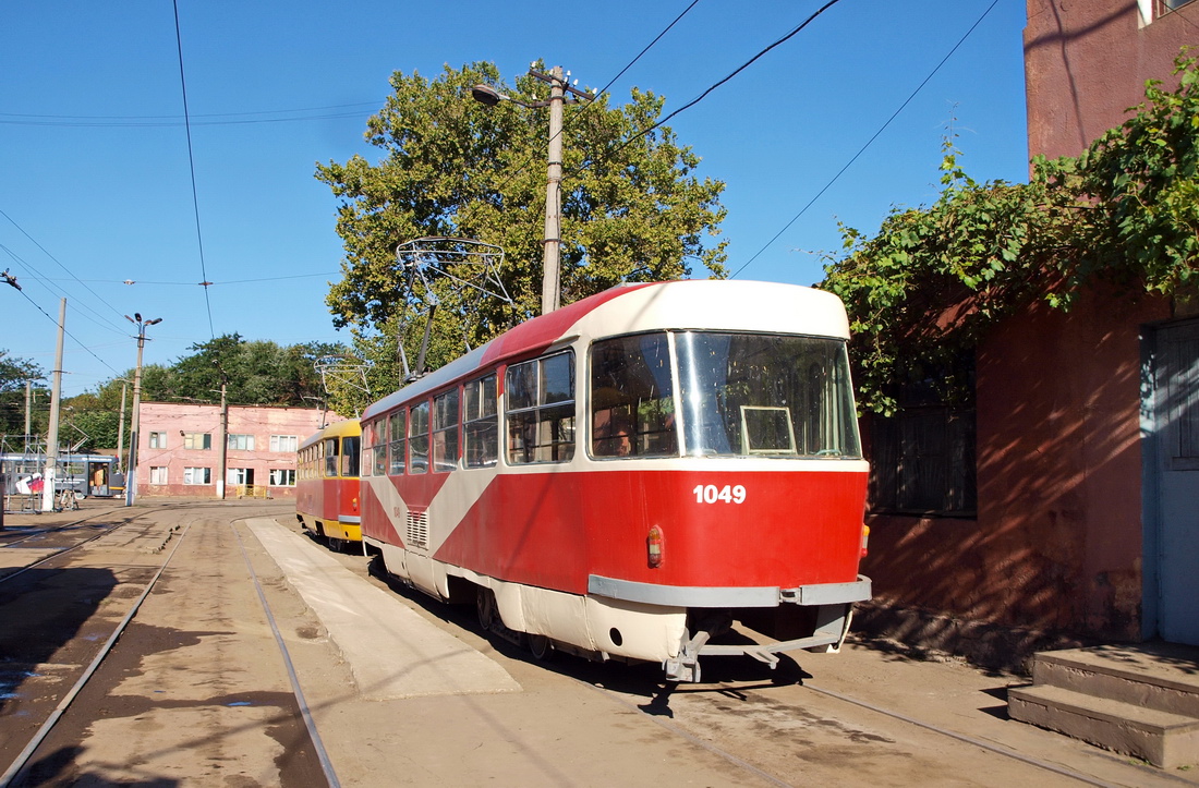 Одесса, Tatra T3SU (двухдверная) № 1049