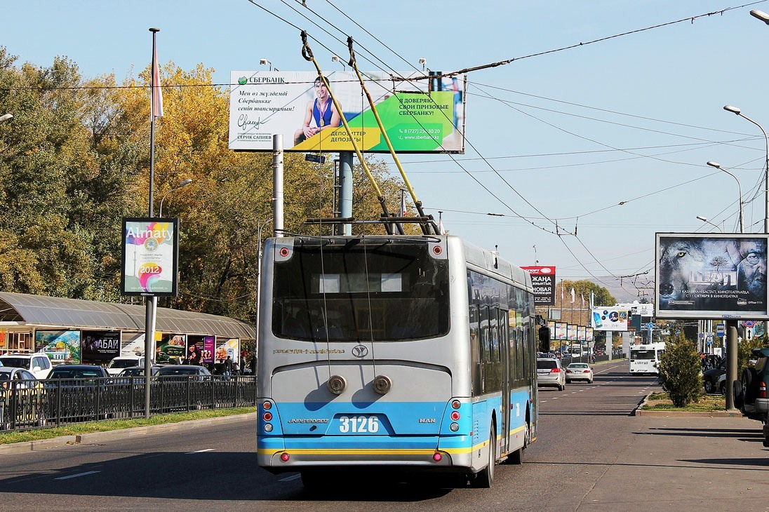 Алматы, YoungMan JNP6120GDZ (Neoplan Kazakhstan) № 3126