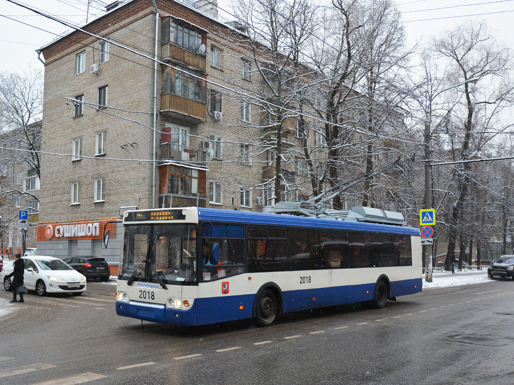 Москва, МТрЗ-52791 «Садовое Кольцо» № 2018