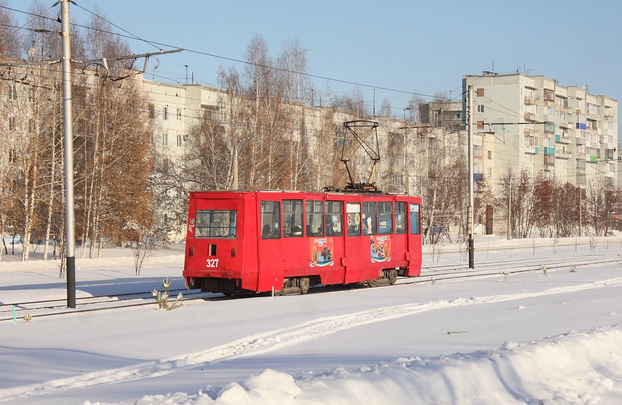 Прокопьевск, 71-605 (КТМ-5М3) № 327