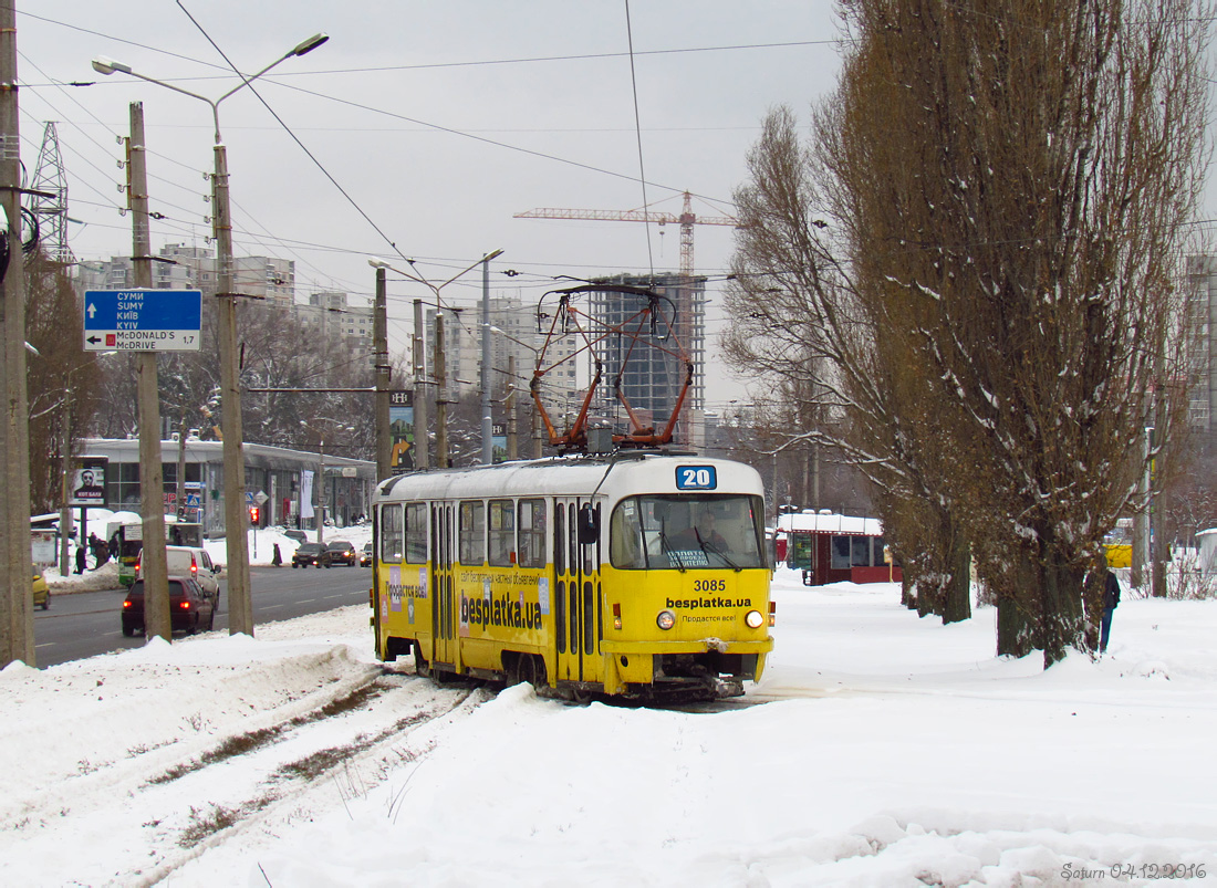 Харьков, Tatra T3SUCS № 3085