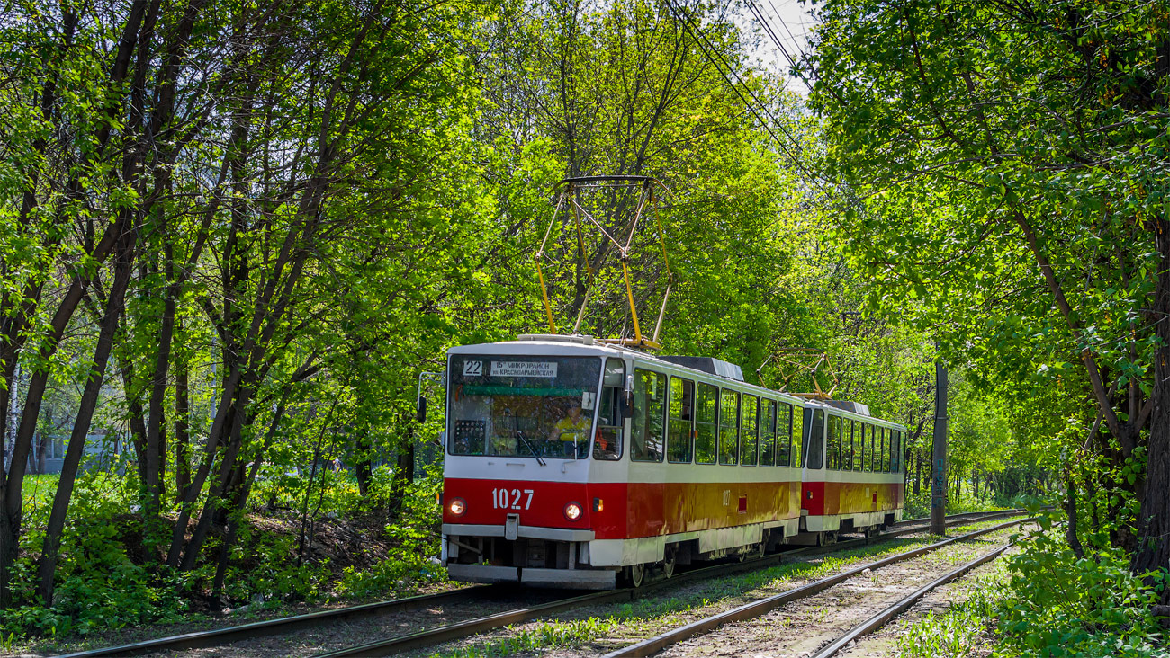 Самара, Tatra T6B5SU № 1027
