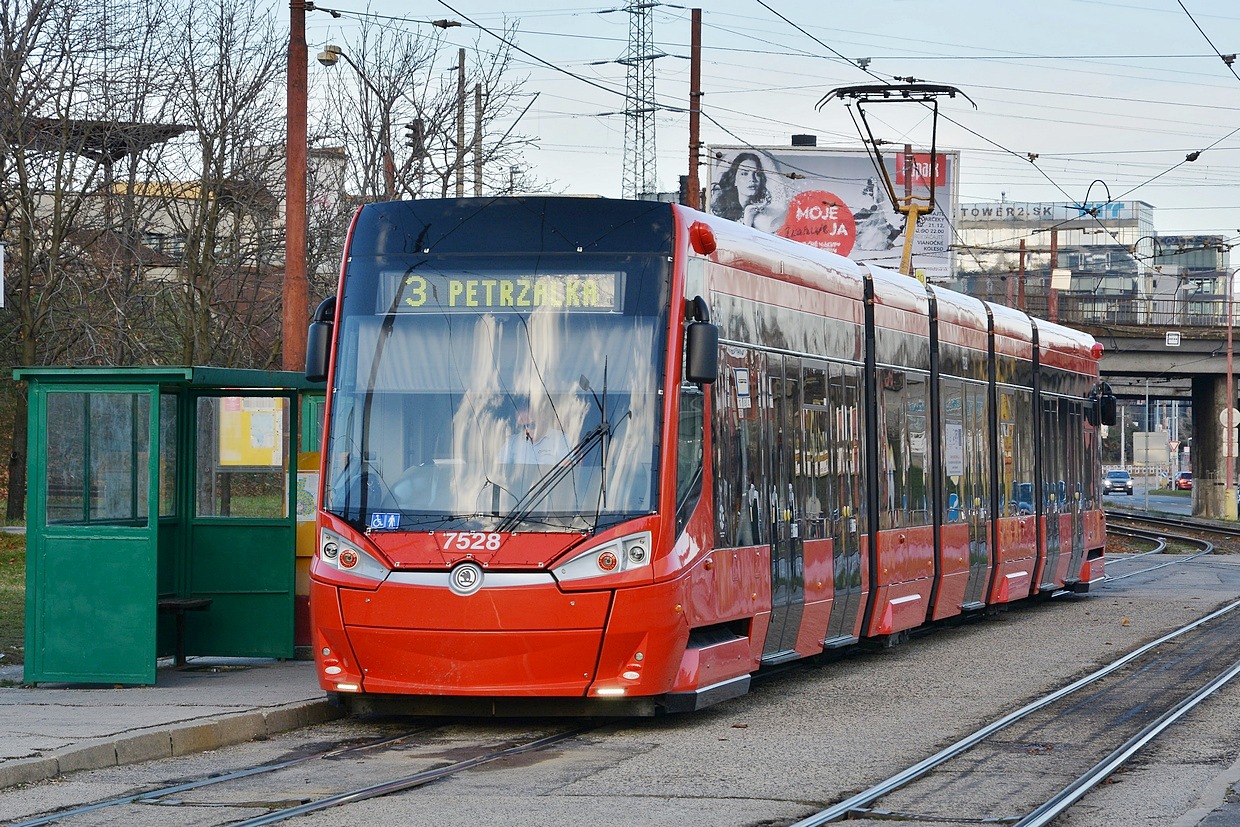 Братислава, Škoda 30T ForCity Plus № 7528