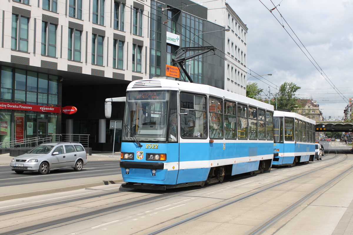 Вроцлав, Konstal 105NWr № 2522