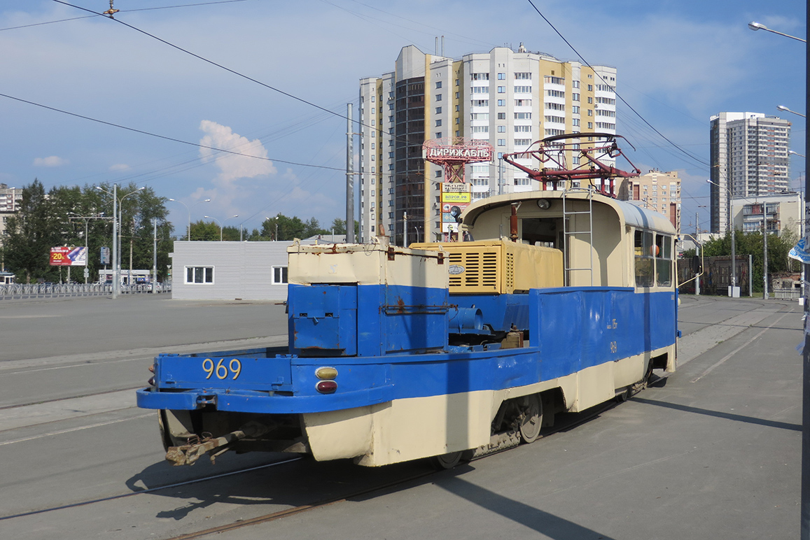 Екатеринбург, Tatra T3SU (двухдверная) № 969