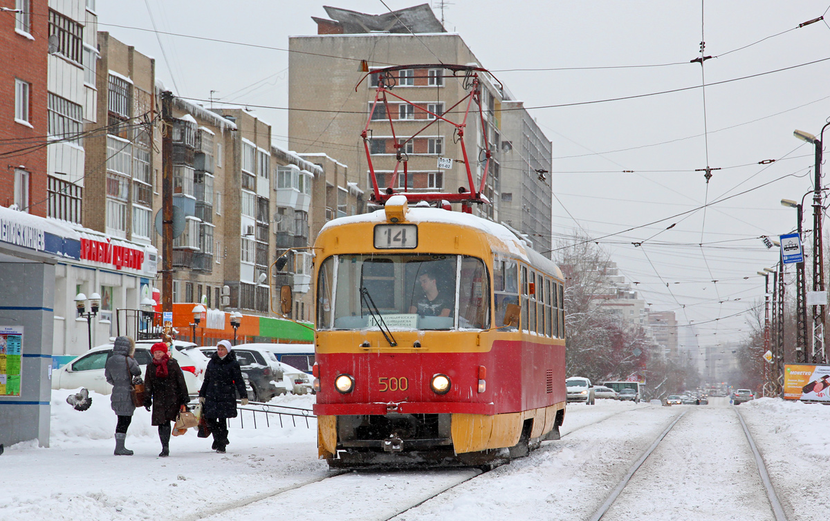 Екатеринбург, Tatra T3SU № 500