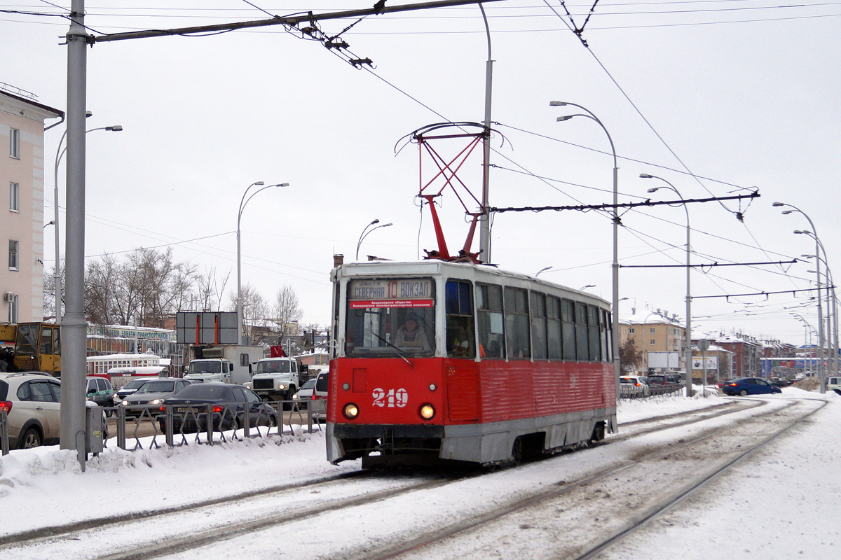 Кемерово, 71-605 (КТМ-5М3) № 219 Кемерово, 71-605 (КТМ-5М3) № 219