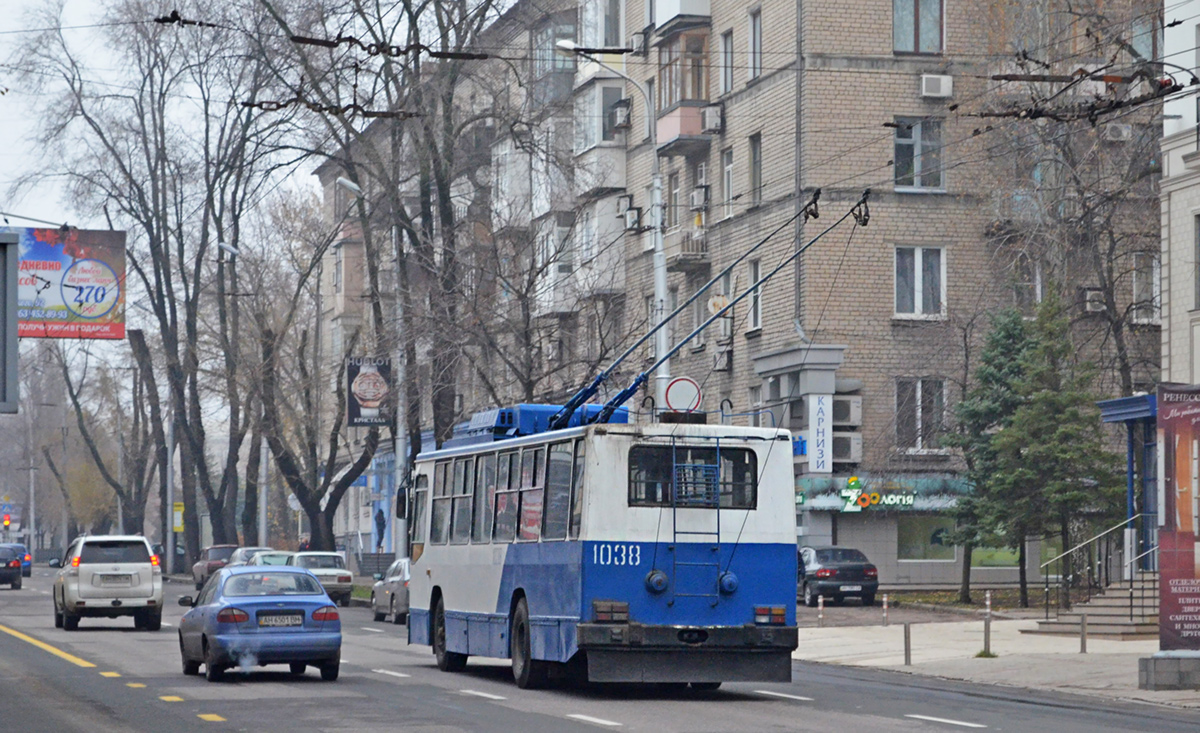 Донецк, ЮМЗ Т2 № 1038 Донецк, ЮМЗ Т2 № 1038