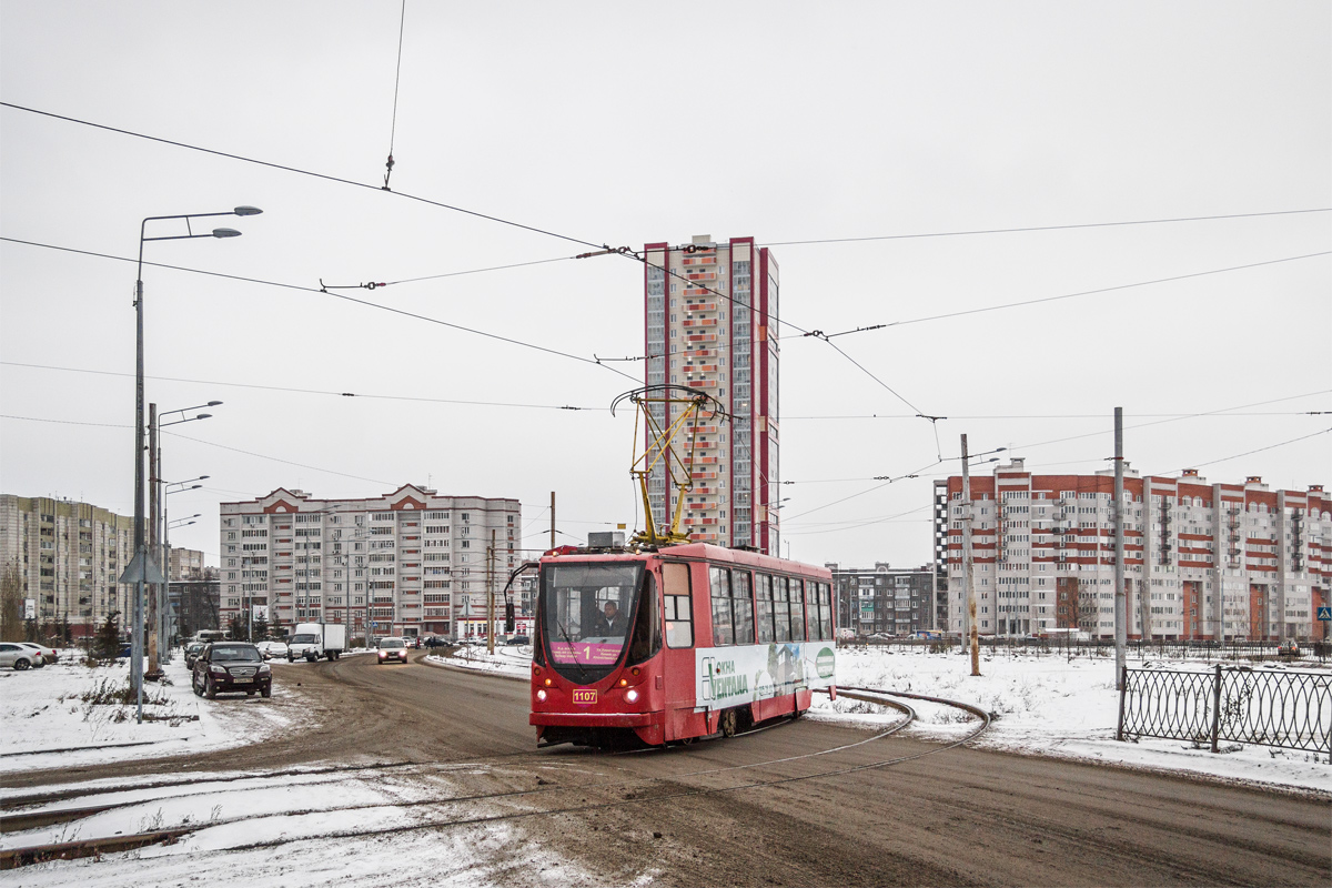 Казань, 71-134АЭ (ЛМ-99АЭ) № 1107