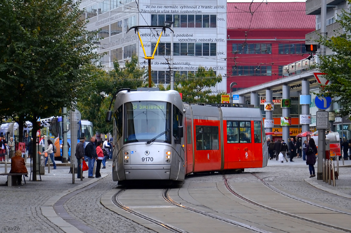 Прага, Škoda 14T Elektra № 9170