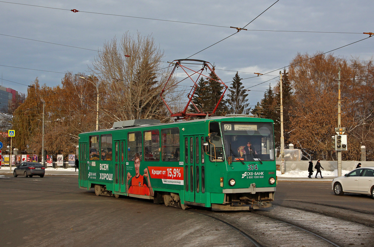 Yekaterinburg, Tatra T6B5SU # 374