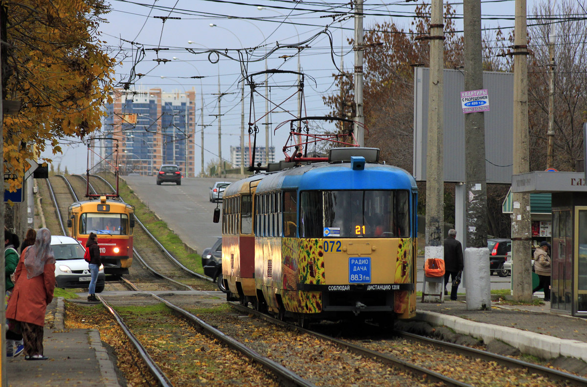 Краснодар, Tatra T3SU № 072