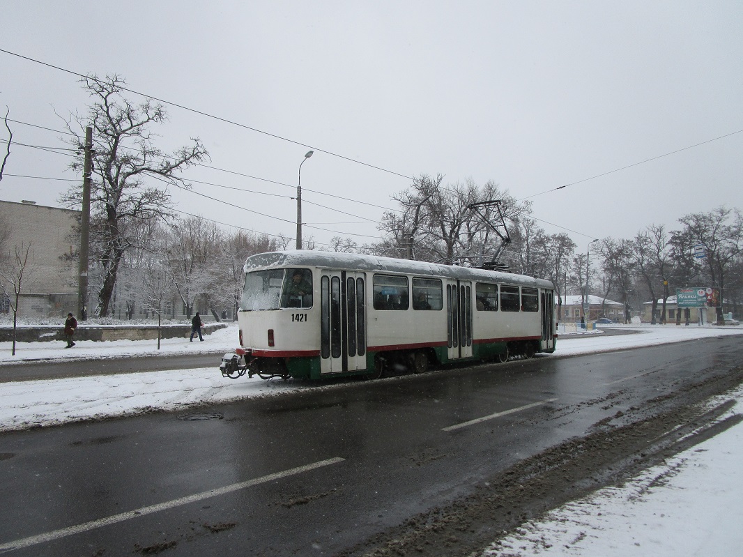 Днепр, Tatra T4DM № 1421